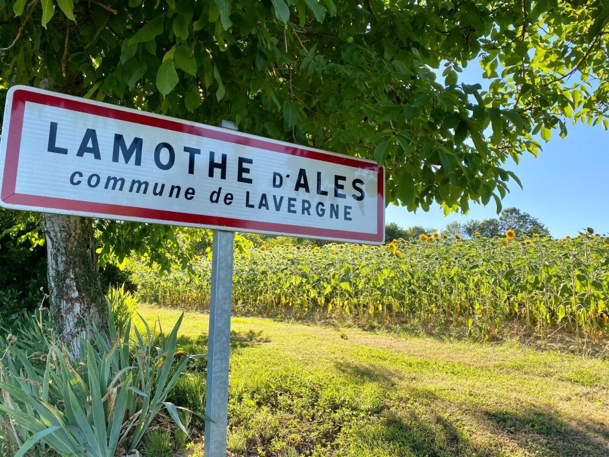 Gite Confort A Lamothe D Ales Lavergne  ภายนอก รูปภาพ